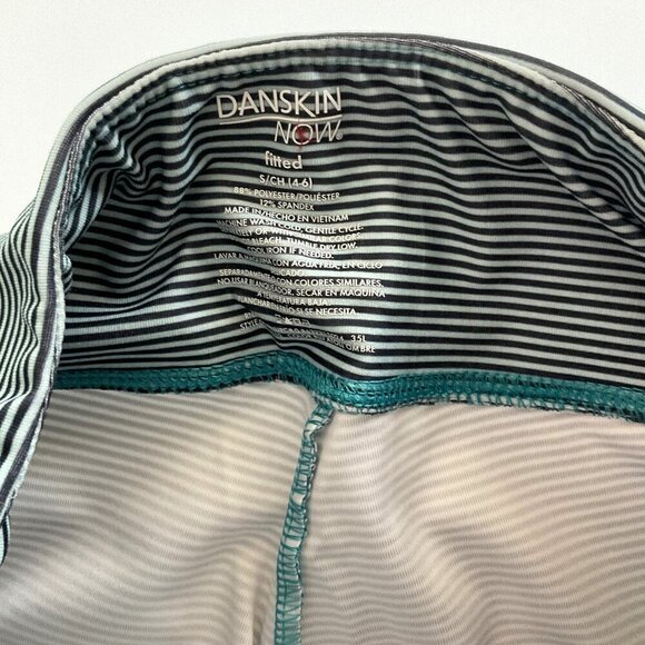 DANSKIN NOW FITTED DRI-MORE OMBRE CAPRI LEGGINGS ACTIVEWEAR - Picture 9 of 10